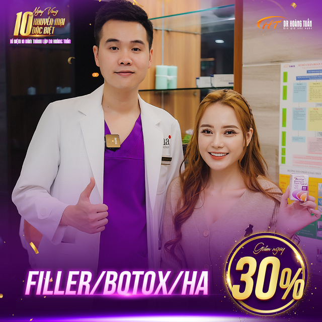 10 Ngày Vàng Khuyến Mại - Giảm 30% Tiêm Filler/Botox/HA